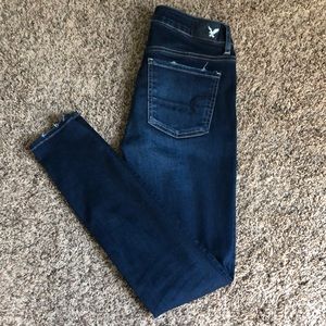 American Eagle Dark Wash Jegging